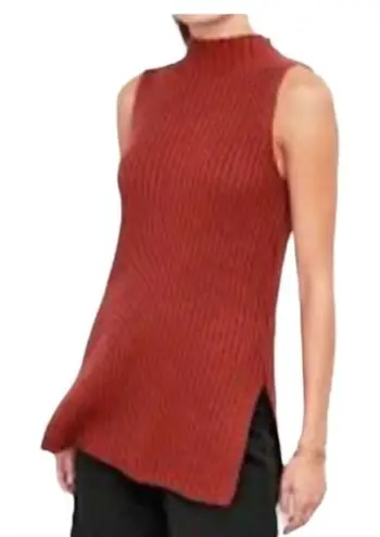 #152 GARNETT HILL linen & cotton sweater tank Size XS