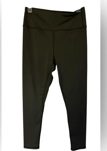 Waisted Tummy Control Workout Leggings Yoga Pants Black Size 3X