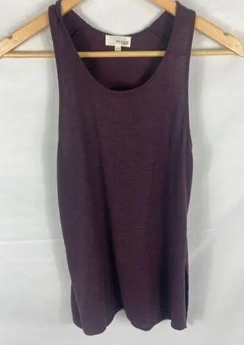 Wilfred  Free Purple Side Slit Knit Tank Size XXS