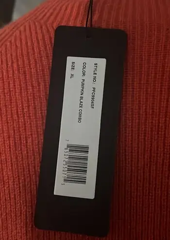 LUSSO 100% Cashmere Mock Neck Sweater Dress Size XL New w/Tag