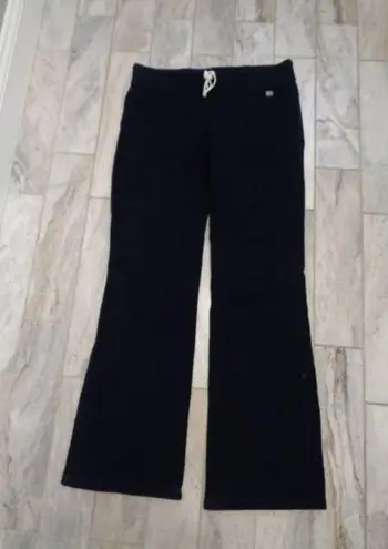 NEW Polo Jeans Co. women's small navy fleece lined sweatpants MSRP $75 Blue