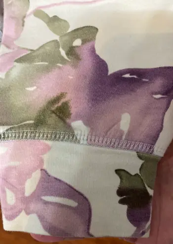 Caribbean Joe Island Supply Co blue with leaves hoodie zipper jacket. PM