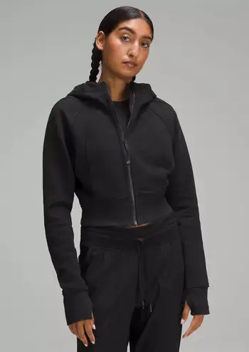 Lululemon Full-Zip Cropped Scuba