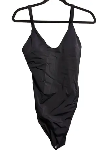 ANDIE NWT Mindy X Marco Black V-Neck Adjustable Straps One Piece Swimsuit MT