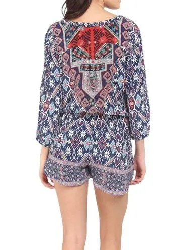 Tolani Ingrid Romper 100% Silk Size Med