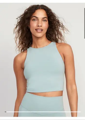 Old Navy Cropped tank Longline Bra