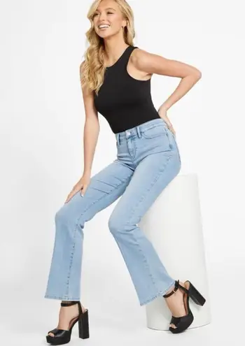 Guess NEW  Eco Lyllah Mid-Rise Bootcut Jeans  6/28