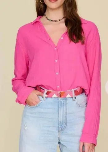 XIRENA SCOUT SHIRT PINK XS