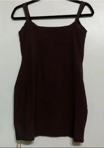 SKIMS Raw Edge Mini Dress L