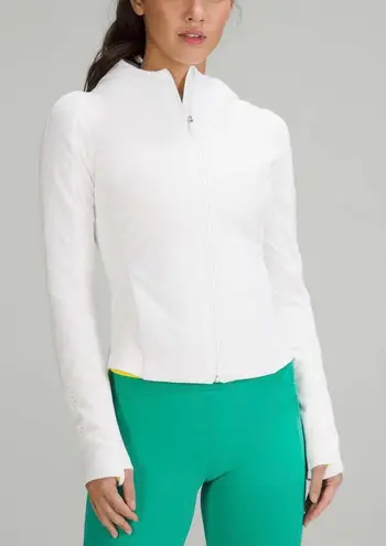 Lululemon NWOT  Push Your Pace Jacket Coat White PrimaLoft Size 2 2023 Release