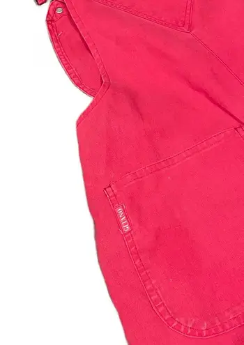 Gitano Vintage 90s Hot Pink Overall Shorts š„