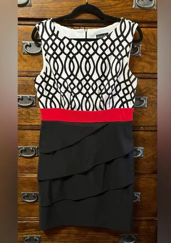 Connected Apparel Printed Tulip Dress