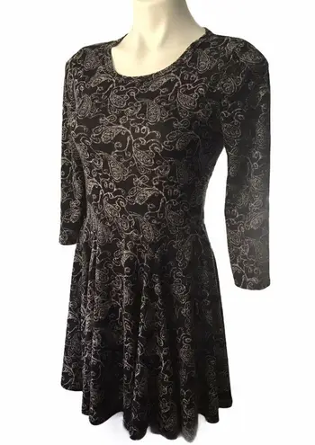 Dina Be fit and flare sweater dress