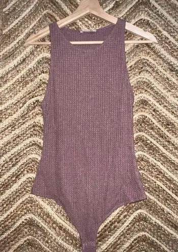 Bear Dance Women's Wine Colored Sleeveless Bodysuit,Size L,Great Condition