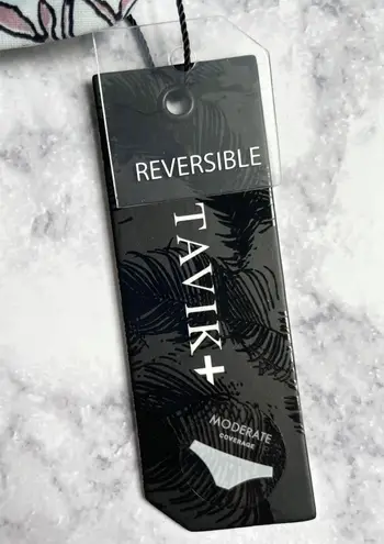 Tavik swim New Tavik Reversible Wild Flower Print Bikini Bottom Ali Light Blue