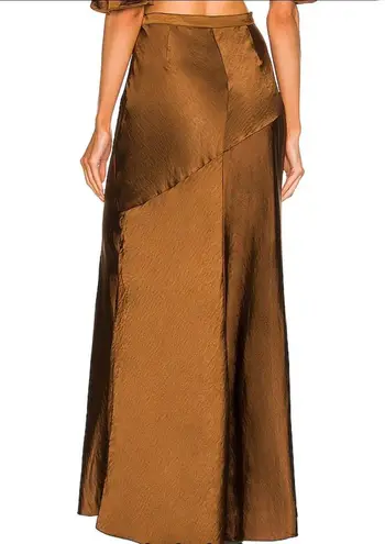 LPA Dalya Skirt in Chocolate Brown