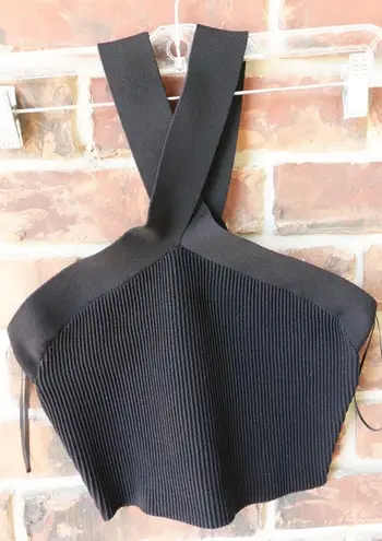 Babaton Cropped Halter Tank