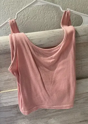 Blushmark  Pink Soft Cropped Tank Top thumbnail 1