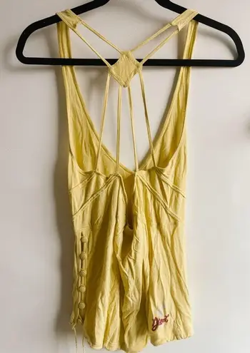 Diesel Yellow  Racerback Tank Top