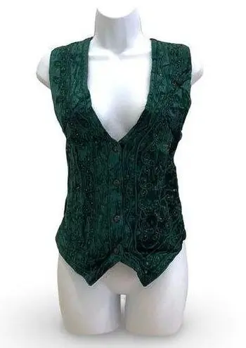 Speed Limit Holiday Vest Green Size M