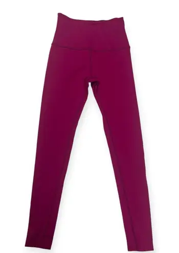 Beyond Yoga women's small pink leggings full length athletic magenta