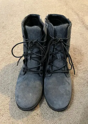 The North Face  Women's Ballard Grey Suede Hiking Boots NWOT