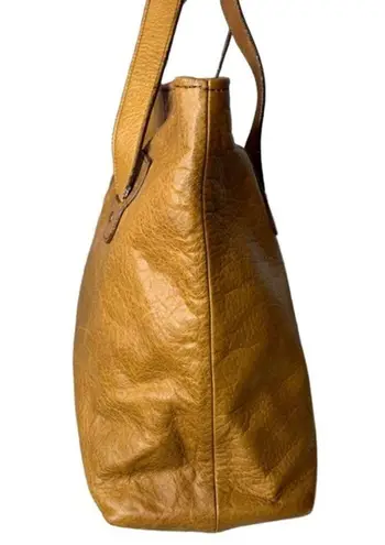 DARK'S Designs in Leather Tote American Bison Leather Made in USA Brown