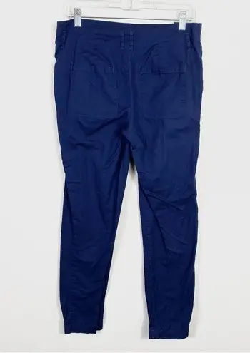 Cooperative  Navy Blue Pleat Front Slim Leg Trouser Pants