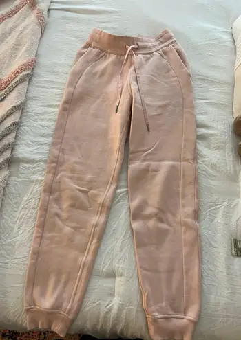 Lululemon Blush  Scuba Joggers