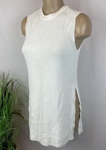 Wilfred Ivory Sleeveless Knit Tunic Top S