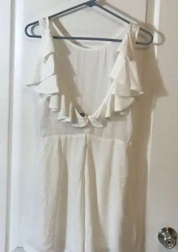 Alythea NWT Peoples nation size medium white rompe