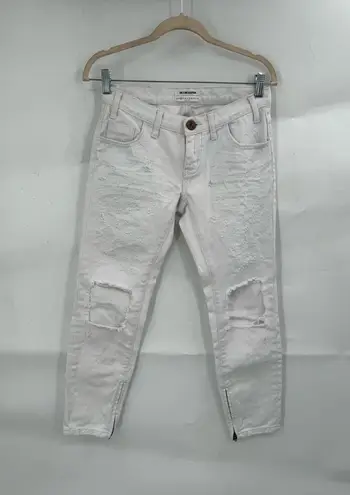 One Teaspoon  White Beauty Freebirds Low Rise Rigid Skinny Leg Low Waist Jean 24