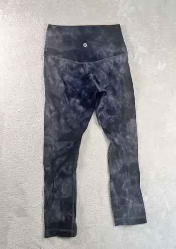 Lululemon Align Pant 21" Diamond Dye Diamond Dye Asphalt Grey True Navy 4 Blue