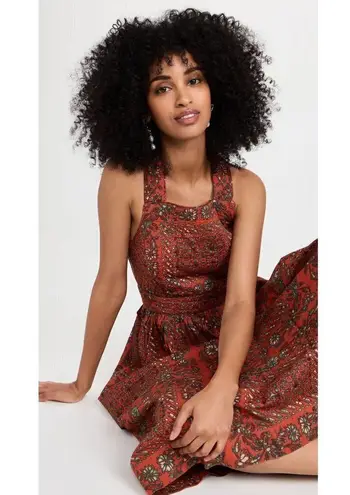 Ulla Johnson ππ Kerani Dress Poplin Cotton ~ Clementine Floral Print 12 NWT