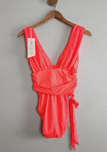 We Are HAH NWT  x Free People Cut To The Chase One-Piece Swimsuit