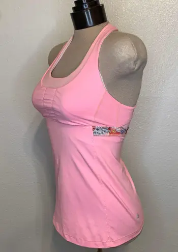 Lululemon Stuff Your Bra Tank II Light Pink Size 6