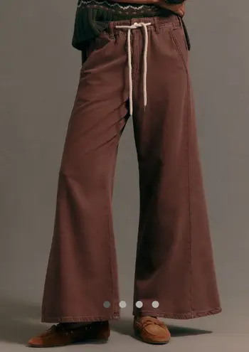 Pilcro NWT Anthropologie adi mid rise pant in cocoa sz XS