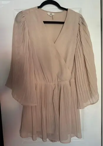 Beige Dressy Romper From Boutique Tan Size M