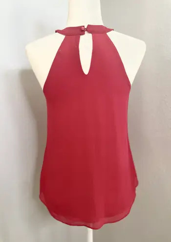 Socialite | Red Halter Neck Top (xs) 127T1