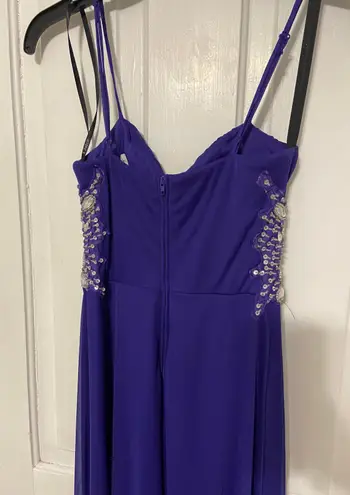 B Darlin B. Darlin Purple Prom Dress