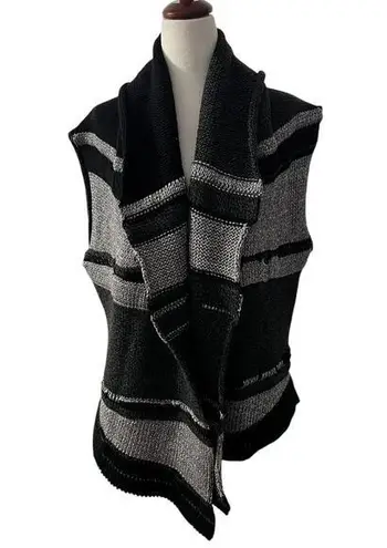 Joseph Ribkoff Gray Knit Wool Blend Cardigan Women Size Large | 31-24