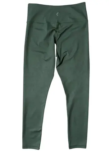 ZYIA Active Forest Foliage Light n Tight High Rise Leggings Olive Green Sz 6