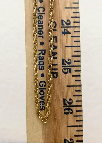 Amethyst Vintage Unsigned 10mm Glass Bead Gold-tone 52” Long Necklace 29.5g