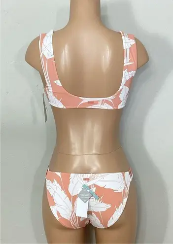 Roxy New.  tropical bikini. XS-top/S-bottom