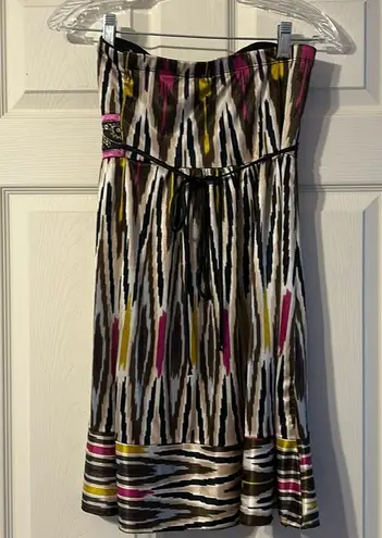 Teeze Me Strapless Embellished Dress Size Small