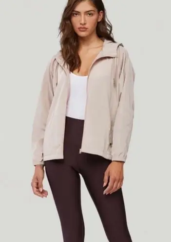 SOIA & KYO NWT Oaklynn Windbreaker Rain Jacket Blush Wind Breaker Size Small/Med