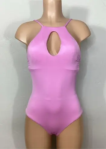 Becca New.  pink one piece. Small. Retails $129