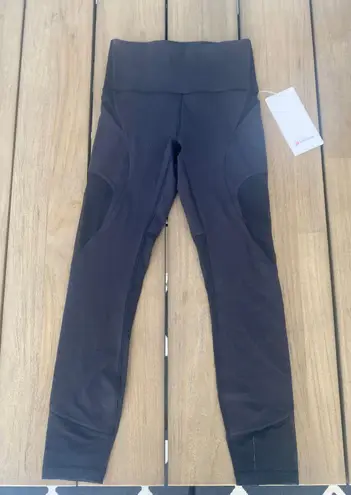 Lululemon Wunder Train Leggings 25” Black Size 4