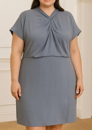 MM.LaFleur M.M. LaFleur The Adelaide Dress in Crepe In Surf