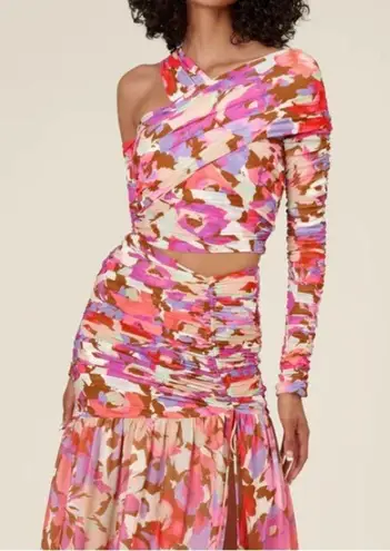 Nicholas Mira Long Sleeve Asymmetric Top